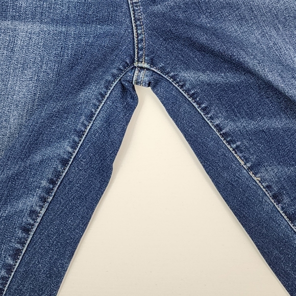 GAP Women's Distressed True Skinny Denim Blue Jeans Size 4/27 - Picture 3 of 8